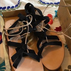 Free people sandals! Never worn